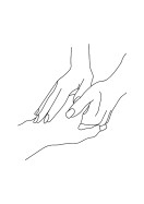 Holding Hands | Crie seu próprio pôster