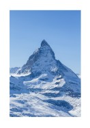 Matterhorn Mountain Peak | Crie seu próprio pôster