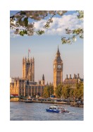 Big Ben In London During Spring | Crie seu próprio pôster