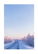 Winter Wonderland Landscape View | Crie seu próprio pôster
